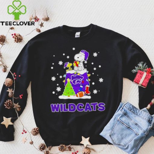 Kansas State Wildcats Snoopy Christmas shirt