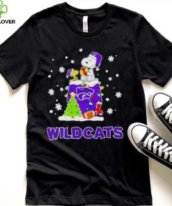Kansas State Wildcats Snoopy Christmas shirt