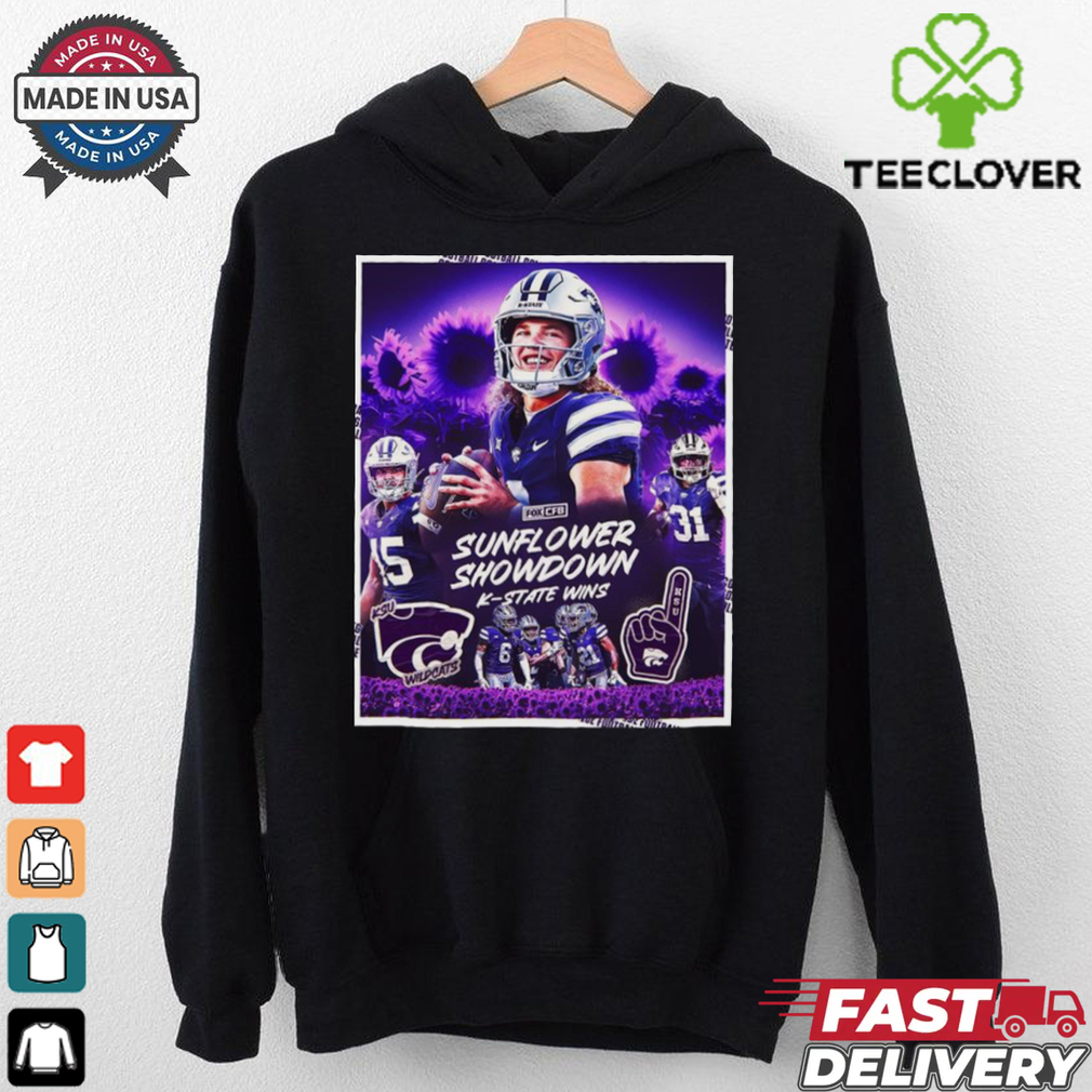 Kansas State Wildcats Wins Sunflower Showdown 2024 Shirt Kansas State Wildcats Wins Sunflower Showdown 2024 Shirt