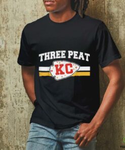 Kansas Sunday Game Day Retro 3 Peat Champ T Shirt