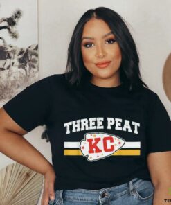 Kansas Sunday Game Day Retro 3 Peat Champ T Shirt