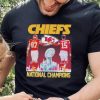 Kansas city Chiefs national champions Kelce Mahomes signatures hoodie, sweater, longsleeve, shirt v-neck, t-shirt