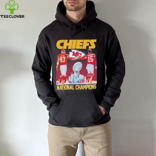 Kansas city Chiefs national champions Kelce Mahomes signatures hoodie, sweater, longsleeve, shirt v-neck, t-shirt