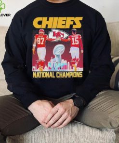 Kansas city Chiefs national champions Kelce Mahomes signatures hoodie, sweater, longsleeve, shirt v-neck, t-shirt