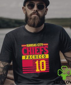 Kansas city Chiefs pacheco 10 American flag Football T shirt 1 Kansas city Chiefs pacheco 10 American flag Football T shirt