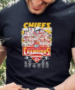 Kansas city Chiefs super bowl LVII champions signatures shirt