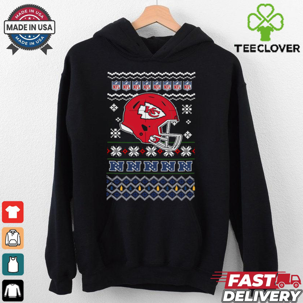 Kansas city chiefs NFL football Christmas helmet shirt Kansas city chiefs NFL football Christmas helmet shirt