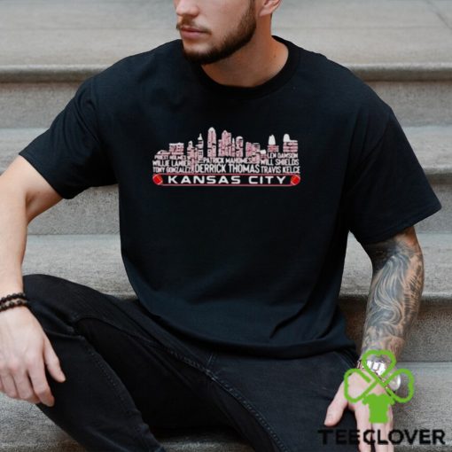 Kansas city team sport legend Kansas city Chiefs text T shirt