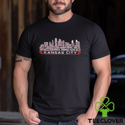Kansas city team sport legend Kansas city Chiefs text T shirt