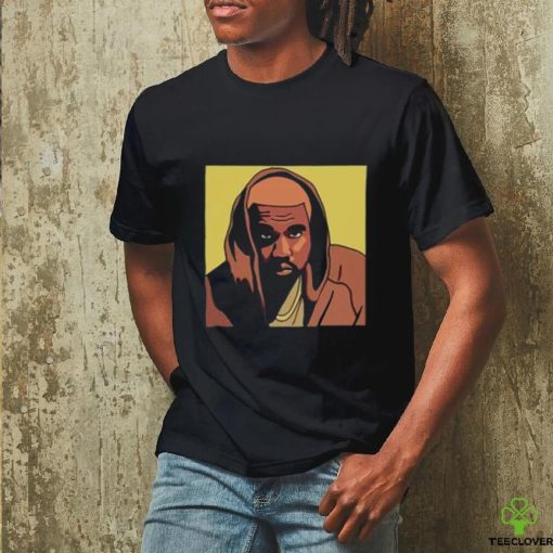 Kanye west face art poster new shirt