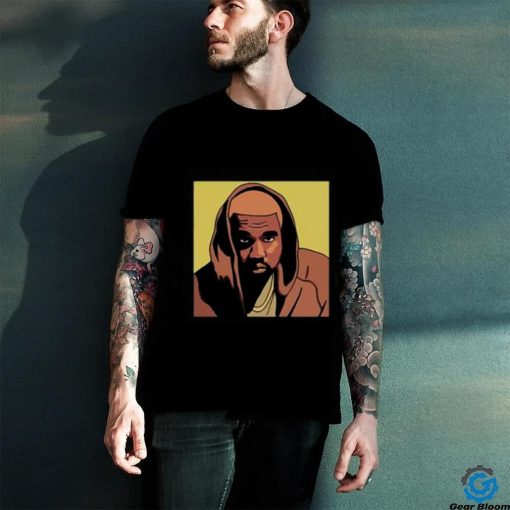Kanye west face art poster new shirt