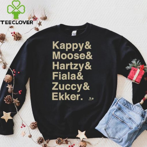 Kappy&Moose&Hartzy&Fiala&Zuccy&Ekker Shirt + Hoodie   NHLPA