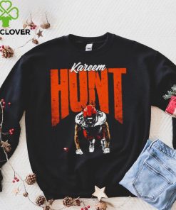 Kareem Hunt 27 Cleveland Browns push up graphic shirt
