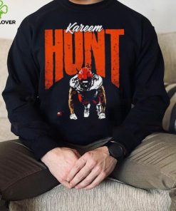 Kareem Hunt 27 Cleveland Browns push up graphic shirt