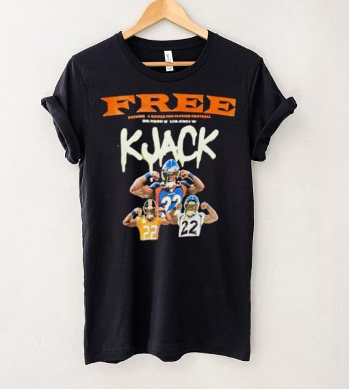 Kareem Jackson Free Kjack serving 4 games for playing football hoodie, sweater, longsleeve, shirt v-neck, t-shirt