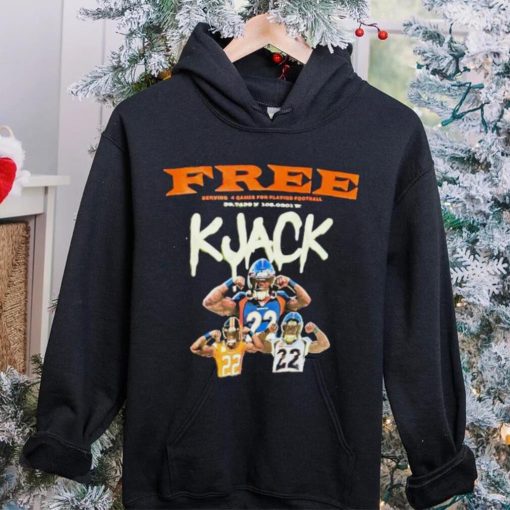 Kareem Jackson Free Kjack serving 4 games for playing football hoodie, sweater, longsleeve, shirt v-neck, t-shirt