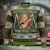 Boston Bruins Christmas Santa Claus Tattoo Limited Edition Ugly Sweater