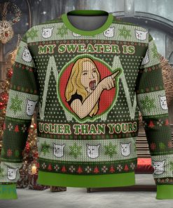 Karen Yelling At Grumpy Cat Meme Ugly Christmas Sweaters 3D Super Hot