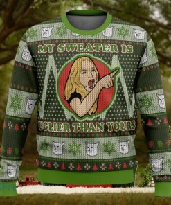 Karen Yelling At Grumpy Cat Meme Ugly Christmas Sweaters 3D Super Hot