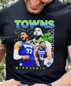Karl Anthony 32 Towns Minnesota Basketball Player shirt
