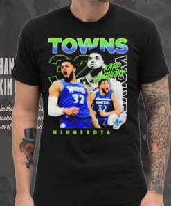Karl Anthony 32 Towns Minnesota Basketball Player shirt