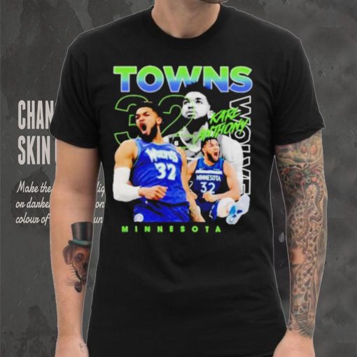 Karl Anthony 32 Towns Minnesota Basketball Player shirt