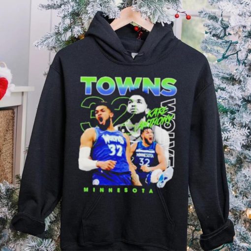 Karl Anthony 32 Towns Minnesota Basketball Player shirt