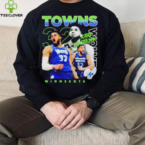 Karl Anthony 32 Towns Minnesota Basketball Player shirt