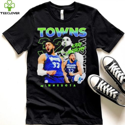 Karl Anthony 32 Towns Minnesota Basketball Player shirt