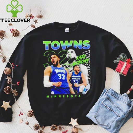 Karl Anthony 32 Towns Minnesota Basketball Player shirt