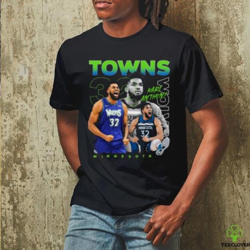 Karlanthony Towns Collage T shirt