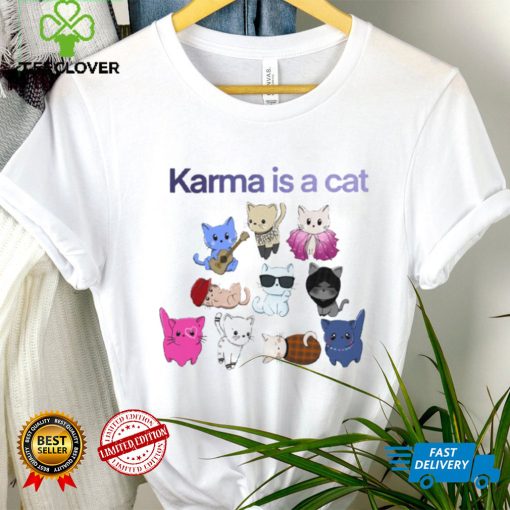 Karma Cat Taylor Swift Eras Tour Merchandise Gift T-Shirt
