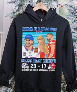 Karma Is A Bills Win Buffalo Bills Beat Kansas City Chiefs 20 – 17 December 10 2023 Arrowhead Stadium Shirt