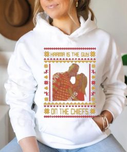 Karma Is The Guy On The Chiefs Christmas 2023 Shirt