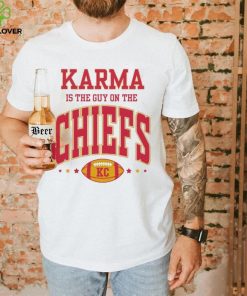 Karma Is The Guy On The Chiefs Kansas Shirt
