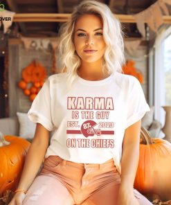 Karma Is The Guy On The Chiefs Shirt, Kelce And Taylor Crewneck Shirt