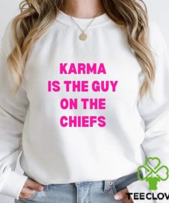 Karma is the Guy on the Chiefs Swifties Taylor Swift Fan T Shirt 1 Karma is the Guy on the Chiefs Swifties Taylor Swift Fan T Shirt
