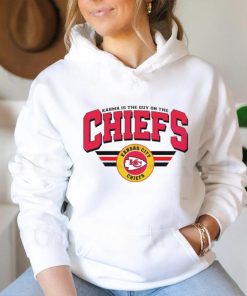 Karma is the guy on the Chiefs football hoodie, sweater, longsleeve, shirt v-neck, t-shirt