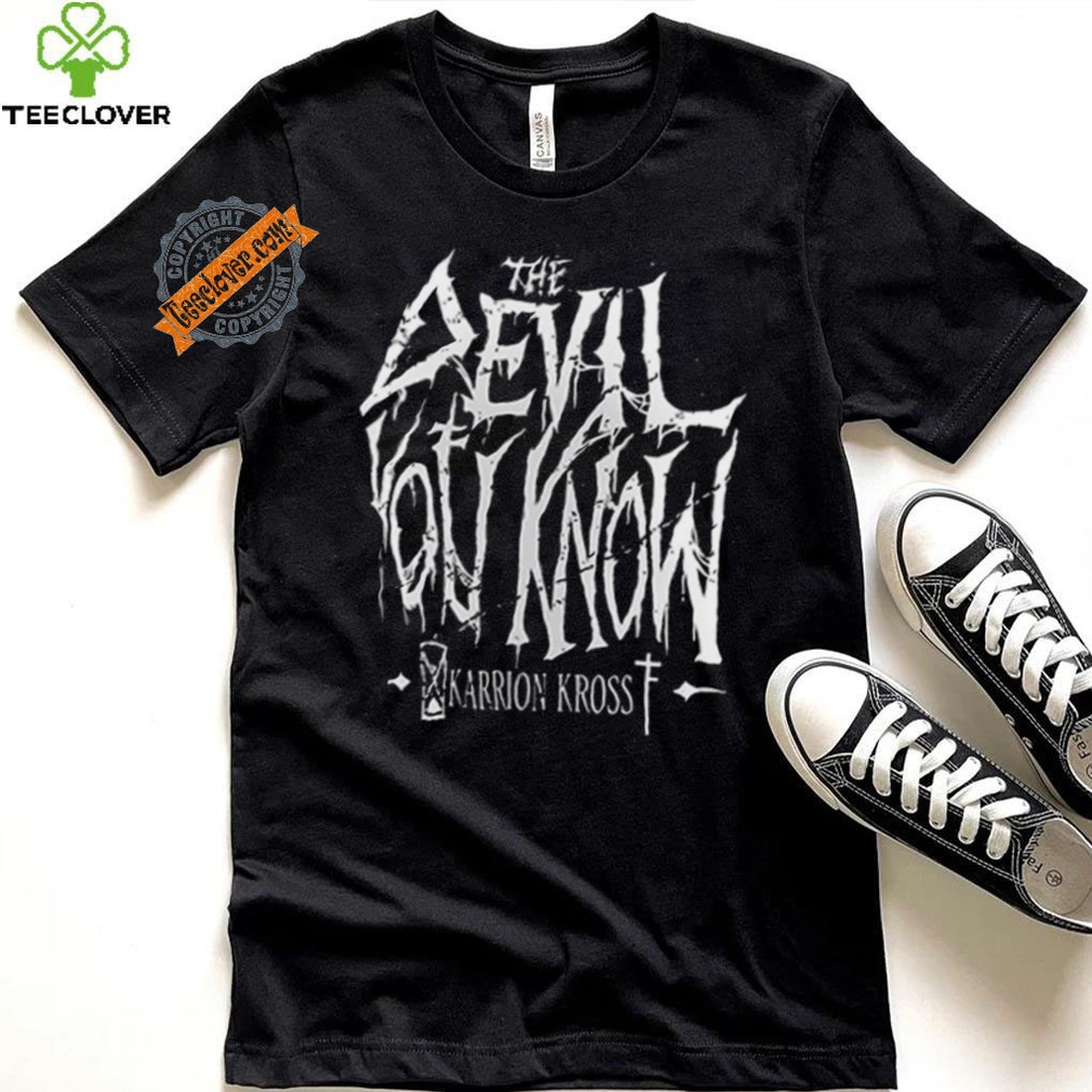 Karrion Kross The Devil You Know T Shirt Karrion Kross The Devil You Know T Shirt