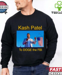 Kash Patel Το Doge The Fbi shirt