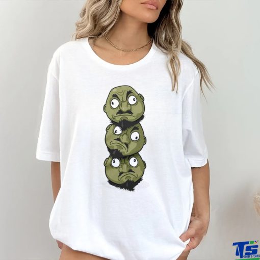 Kashira 3 heads Anime shirt