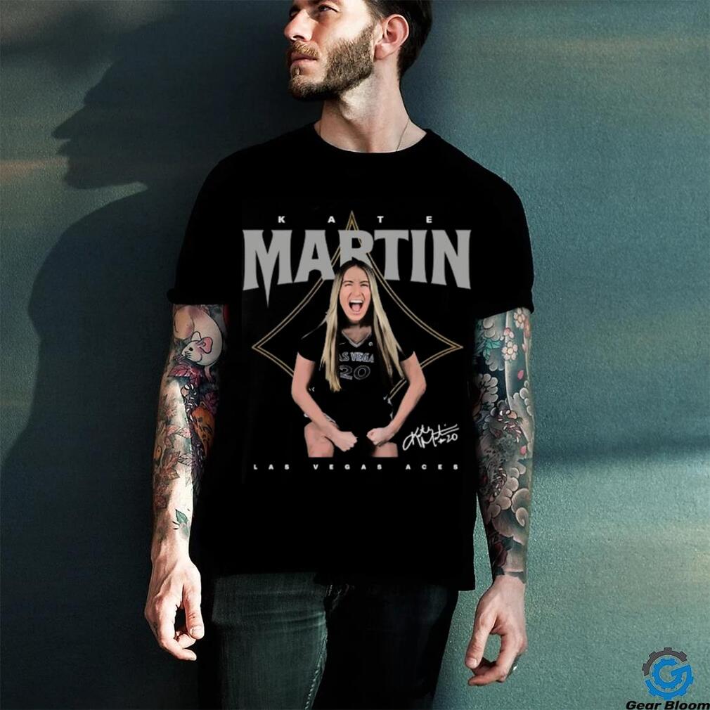 Kate Martin Scream Las Vegas Aces signature shirt Kate Martin Scream Las Vegas Aces signature shirt