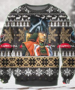 Katsuyori Takeda Kagemusha Christmas Ugly Christmas Sweater 3D Shirt