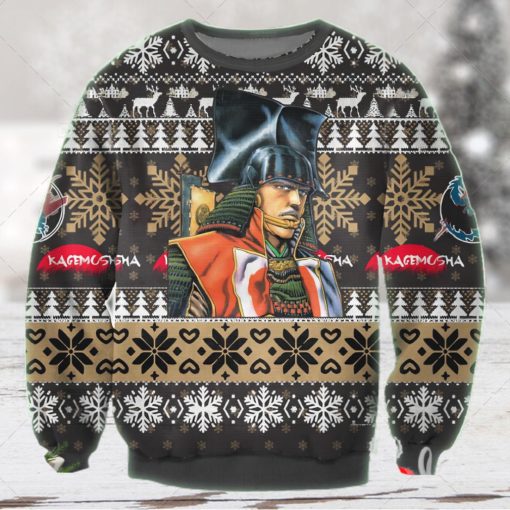 Katsuyori Takeda Kagemusha Christmas Ugly Christmas Sweater 3D Shirt