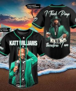 Katt Williams I Think Pimp Therefore I Am Custom Baseball Jersey