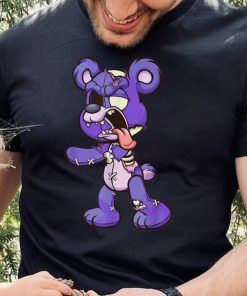 Kawaii Purple Pastel Goth Cute Creepy Teddy Bear Anime T Shirt 1 Kawaii Purple Pastel Goth Cute Creepy Teddy Bear Anime T Shirt