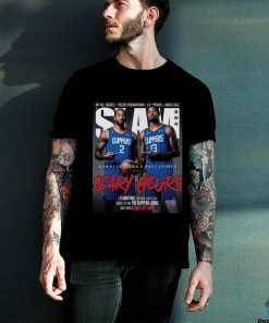 Kawhi Leonard and Paul George Los Angeles Clippers NBA Slam Cover Tee Shirt