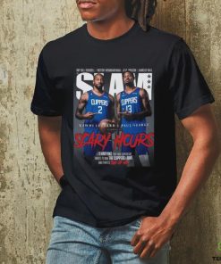 Kawhi Leonard and Paul George Los Angeles Clippers NBA Slam Cover Tee Shirt