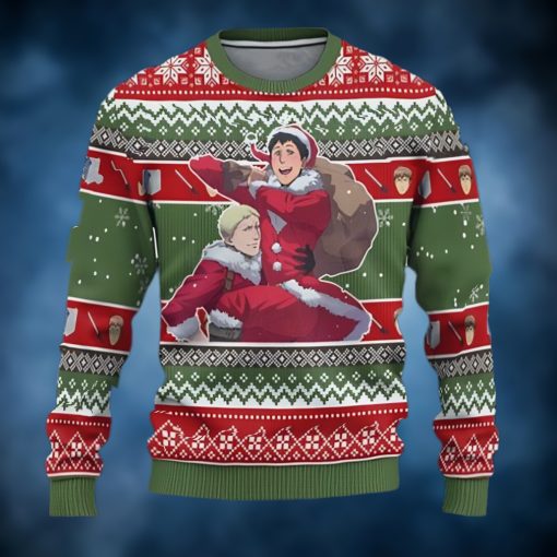 Kaworu x Shinji Anime Ugly Christmas Sweater Custom Neon Genesis Evangelion