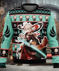 Kazuha Genshin Impact Ugly Christmas Sweaters 3D Super Hot